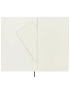 Notatniki (2 szt.) w kolorze brązowym w linię - 13 x 21 cm