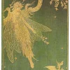Notatnik "Olive Fairy" w kolorze zielonym w linie - 17 x 22,5 cm