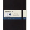 Notatnik "Paper Tablet" w kolorze czarnym - 13 x 21 cm