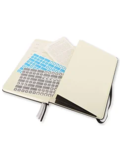 Notatnik "Passion Journal Travel" w kolorze czarnym - 13 x 21 cm