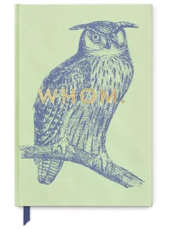 Notatnik "Whom" w kolorze zielonym - 13 x 21 cm