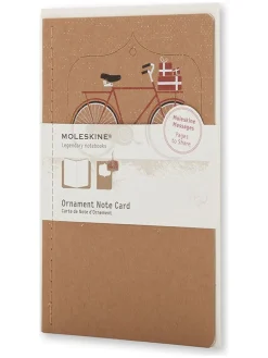 Notatnik wiszący "Bicicletta" w kolorze beżowym - 13 x 21 cm