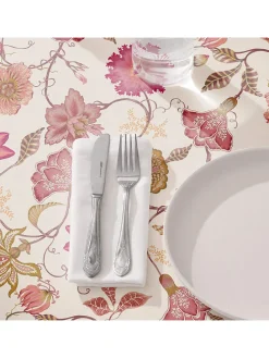 Obrus "Floral Diania" w kolorze kremowo-różowym