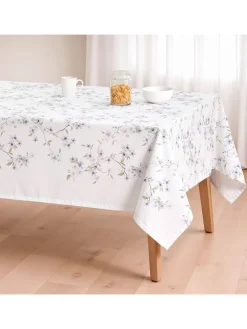 Obrus "Floral Zira" w kolorze biało-fioletowym