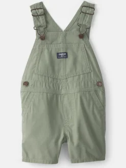 Ogrodniczki w kolorze khaki