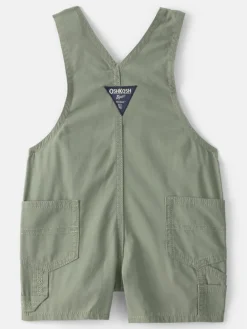Ogrodniczki w kolorze khaki