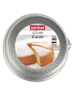 Okrągła forma w kolorze srebrnym- 18 cm