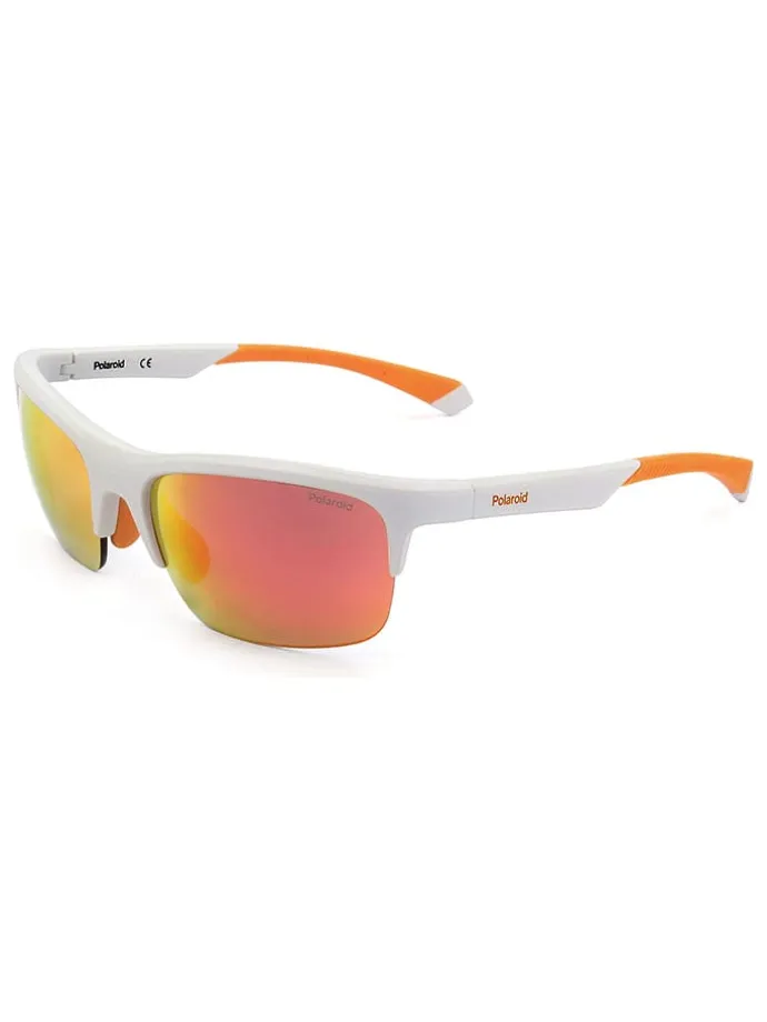 Okulary przeciwsłoneczne unisex w kolorze białym