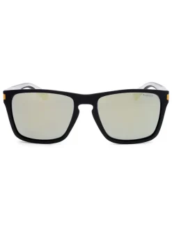 Okulary przeciwsłoneczne unisex w kolorze granatowo-szarym