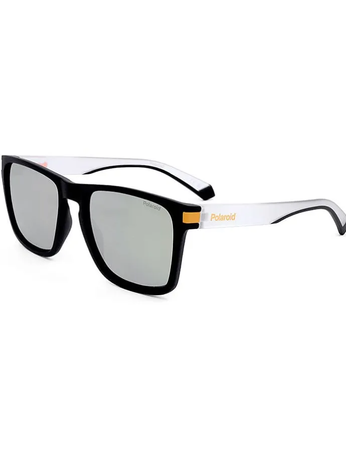 Okulary przeciwsłoneczne unisex w kolorze granatowo-szarym