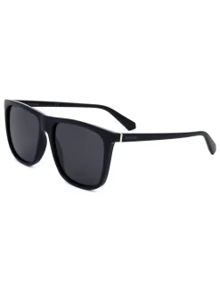 Okulary przeciwsłoneczne unisex w kolorze czarnym