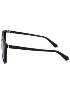 Okulary przeciwsłoneczne unisex w kolorze czarnym