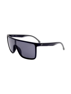 Okulary przeciwsłoneczne unisex w kolorze czarno-niebieskim