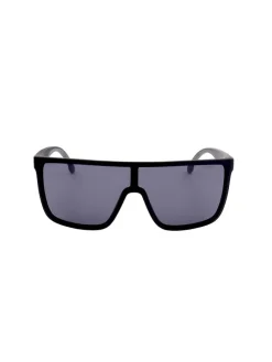 Okulary przeciwsłoneczne unisex w kolorze czarno-niebieskim