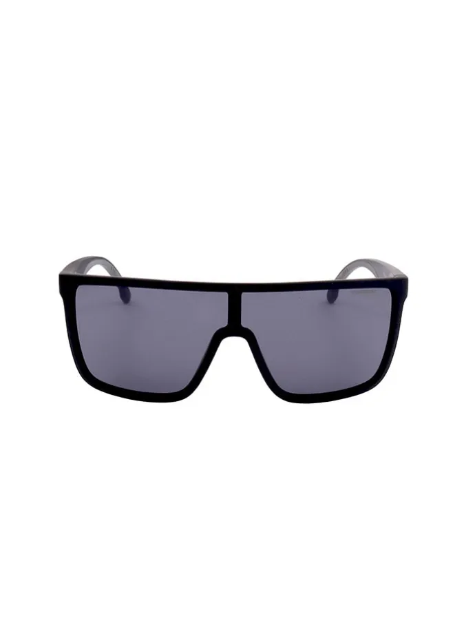 Okulary przeciwsłoneczne unisex w kolorze czarno-niebieskim