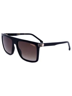 Okulary przeciwsłoneczne unisex w kolorze czarno-brązowym