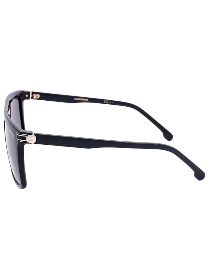 Okulary przeciwsłoneczne unisex w kolorze czarno-brązowym