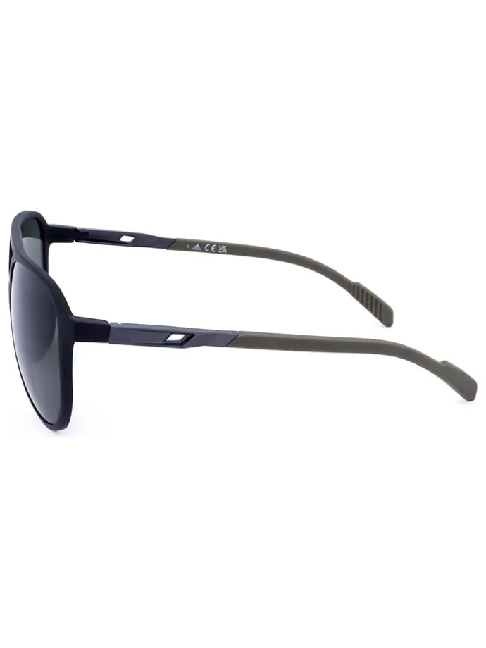 Okulary przeciwsłoneczne unisex w kolorze czarno-granatowym