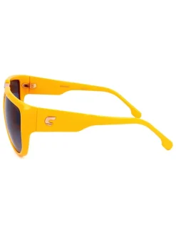 Okulary przeciwsłoneczne unisex w kolorze żółto-granatowym