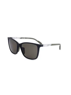 Okulary przeciwsłoneczne unisex w kolorze czarno-oliwkowo-szarym