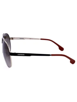 Okulary przeciwsłoneczne unisex w kolorze czarno-brązowym
