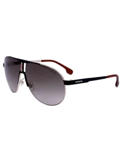 Okulary przeciwsłoneczne unisex w kolorze czarno-brązowym