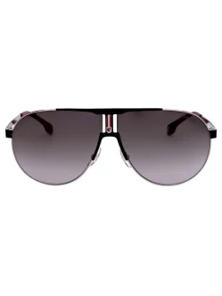 Okulary przeciwsłoneczne unisex w kolorze czarno-brązowym