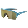 Okulary sportowe unisex "Ram HR Q-Lite" w kolorze złoto-niebieskim
