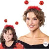 Opaska "Ladybug" w kolorze czerwonym