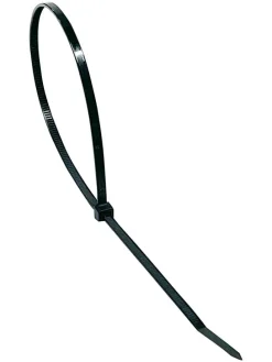 Opaski zaciskowe (100 szt.) w kolorze czarnym - dł. 30 cm