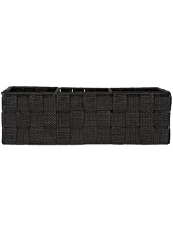 Organizer "Adria" w kolorze czarnym - 32 x 10 x 21 cm