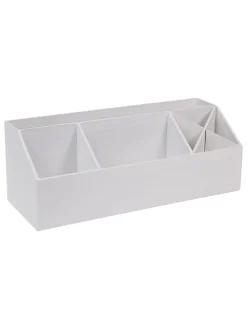 Organizer "Elisa" w kolorze białym - 33 x 12,5 x 12,5 cm