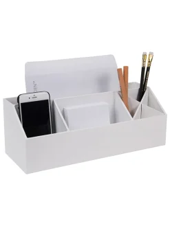 Organizer "Elisa" w kolorze białym - 33 x 12,5 x 12,5 cm