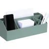 Organizer "Elisa" w kolorze zielonym - 33 x 12,5 x 12,5 cm