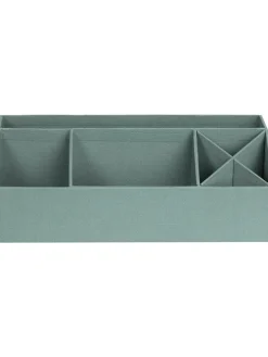 Organizer "Elisa" w kolorze zielonym - 33 x 12,5 x 12,5 cm
