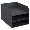 Organizer "Trey" w kolorze ciemnoszarym na dokumenty - 23 x 21 x 31,5 cm