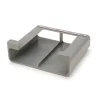 Organizer w kolorze szarym na folie i torby spożywcze - 26,3 x 9 x 22 cm