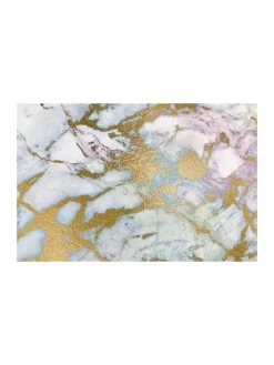 Osłona przeciwbryzgowa w kolorze złoto-kremowym - szer. 70 x 46 cm