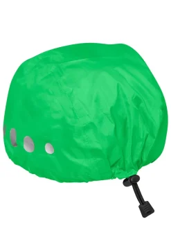 Osłona przeciwdeszczowa w kolorze jaskrawozielonym na kask