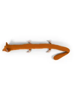 Osłonka w kolorze jasnobrązowym do łóżeczka - 140 x 21 cm - 0+