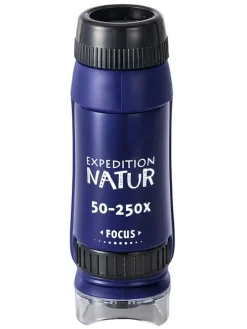 Outdoorowy mikroskop kieszonkowy "Expedition Natur" - 6+