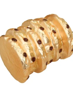 Ozdoba choinkowa "Cookie Stack" w kolorze złotym - wys. 9,5 cm