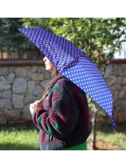 Parasol "Moods up" w kolorze niebieskim