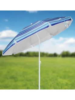 Parasol przeciwsłoneczny w kolorze niebieskim- wys. 190 x Ø 180 cm