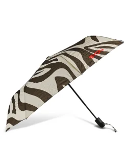 Parasol składany "Anima" w kolorze brązowym - wys. 57 x Ø 98 cm