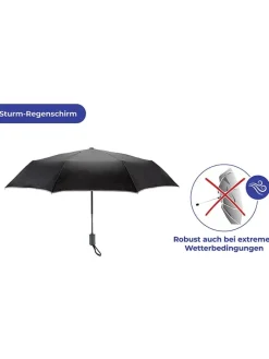 Parasol w kolorze czarnym - 28 x 5 cm