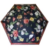 Parasol w kolorze czarnym ze wzorem - Ø 95 cm