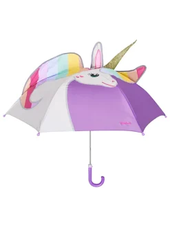 Parasol w kolorze lawendowo-białym