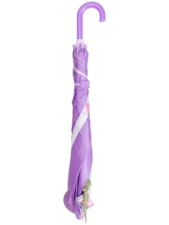 Parasol w kolorze lawendowo-białym