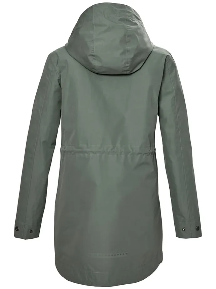Parka funkcyjna "Kos 148" w kolorze oliwkowym